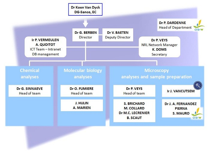 EURL-AP Organigram